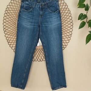 Wild Fable 90's Mid Rise Straight Leg Jeans Medium/Dark Wash Size 8